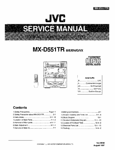 JVC JVC MX-D551TR cmdj7